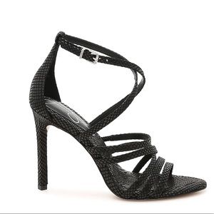 Jessica Simpson Zelta Black Heel Sandal